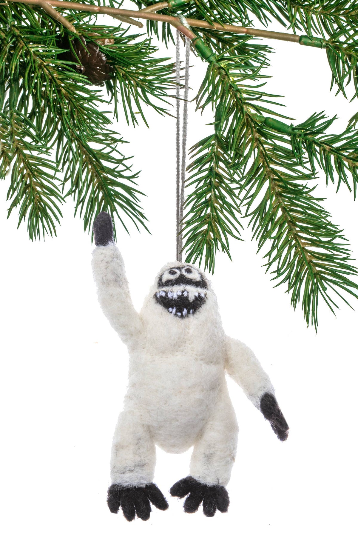 Abominable Snowman Yeti Ornament