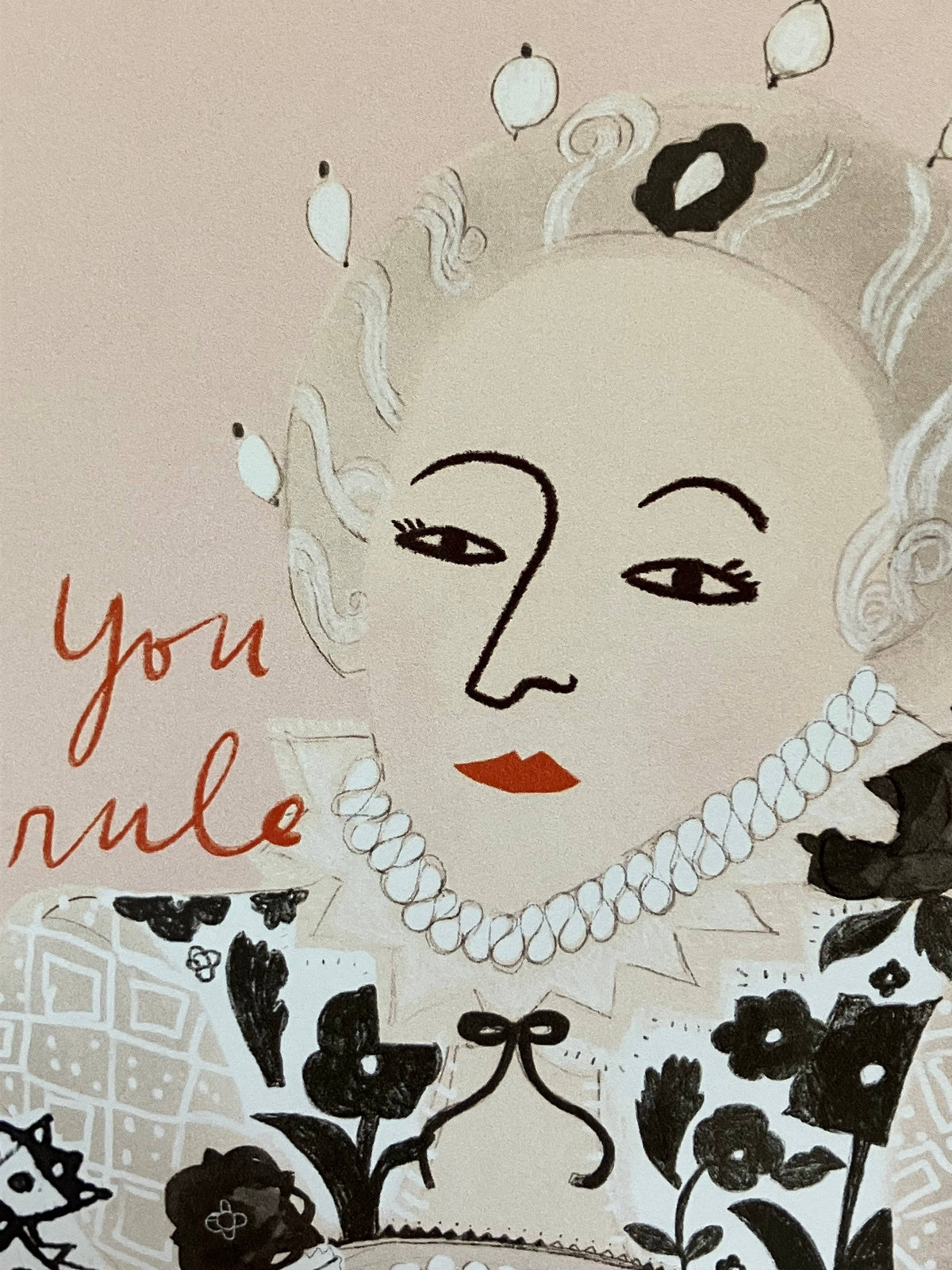 A2 Greeting Card - You Rule (Queen Elizabeth I)