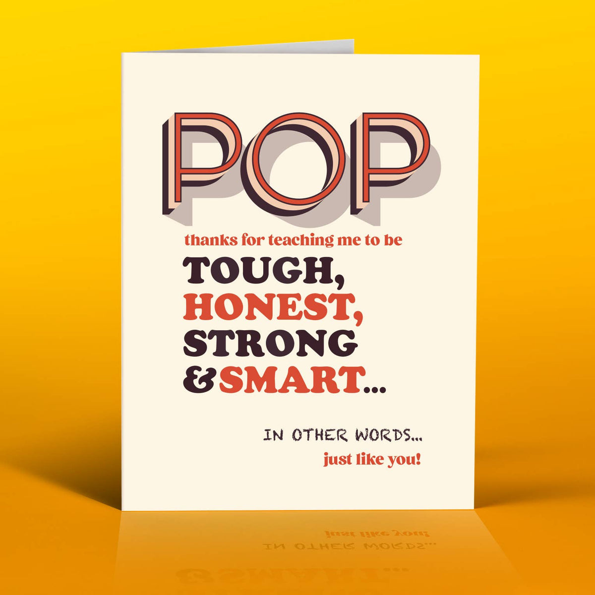 POP TOUGH father&#39;s day