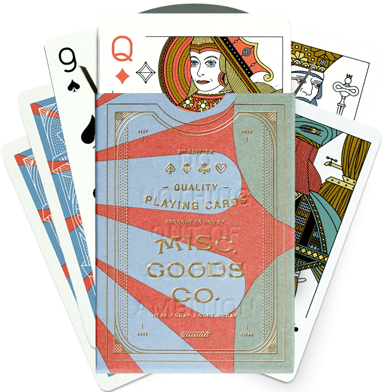 Misc Goods Co: Playing Cards Special Edition
