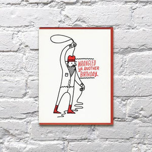 Wrangled You Another Cowboy Birthday Card