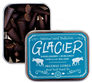 Good & Well Supply Co: Glacier Incense - Huckleberry Bergamot Balsam Fir + Vanilla