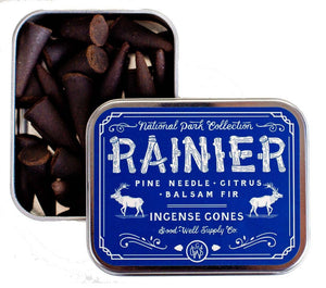 Good & Well Supply Co: Rainier  Incense - Balsam Fir Pine needle + Citrus