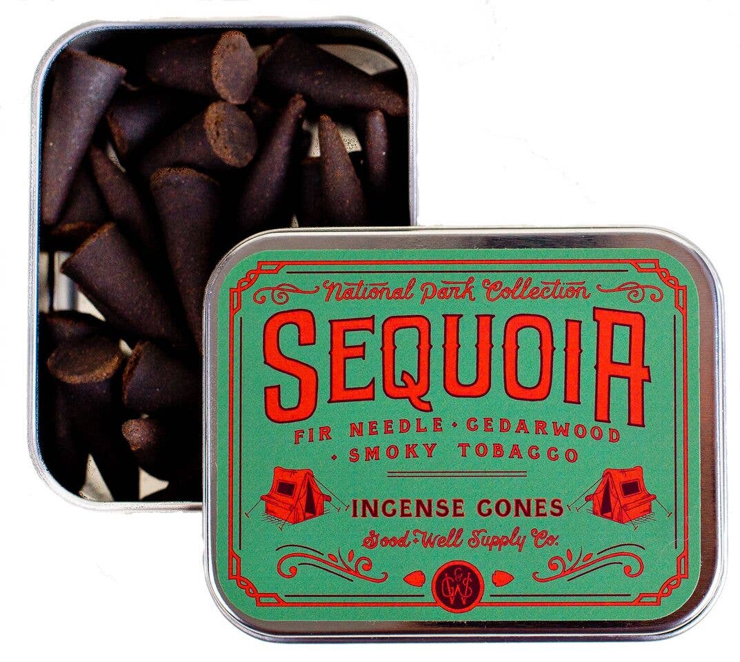 Good &amp; Well Supply Co: Sequoia Incense - Fir Needle Cedarwood + Smoky Tobacco