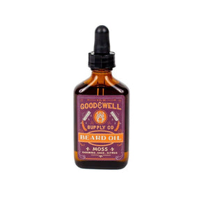 Good & Well Supply Co: Moss Men's Beard Grooming Oil
