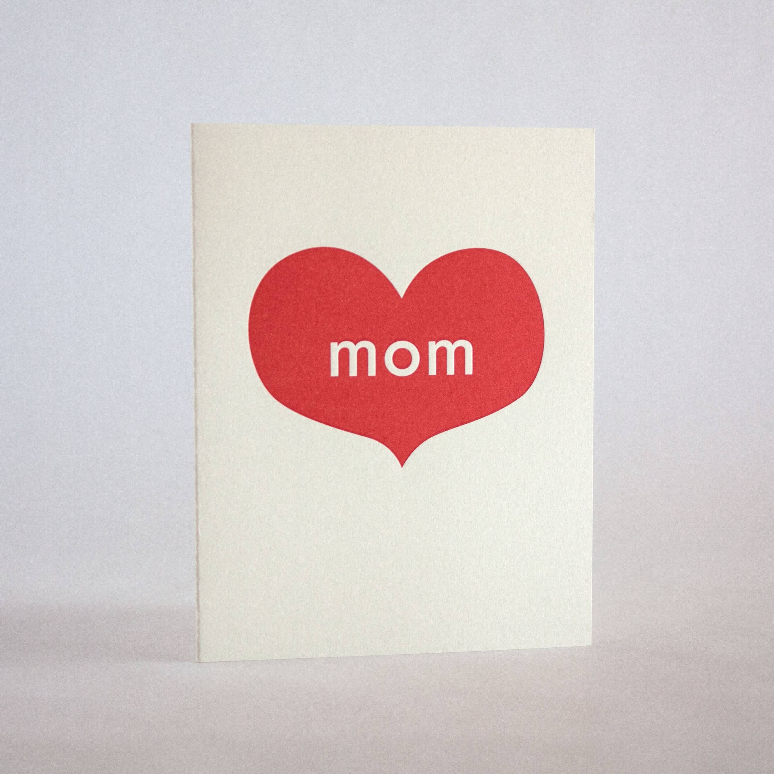 Mother's Day Big Heart Card