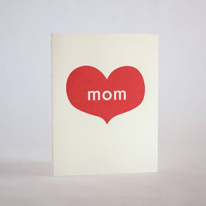 Mother's Day Big Heart Card