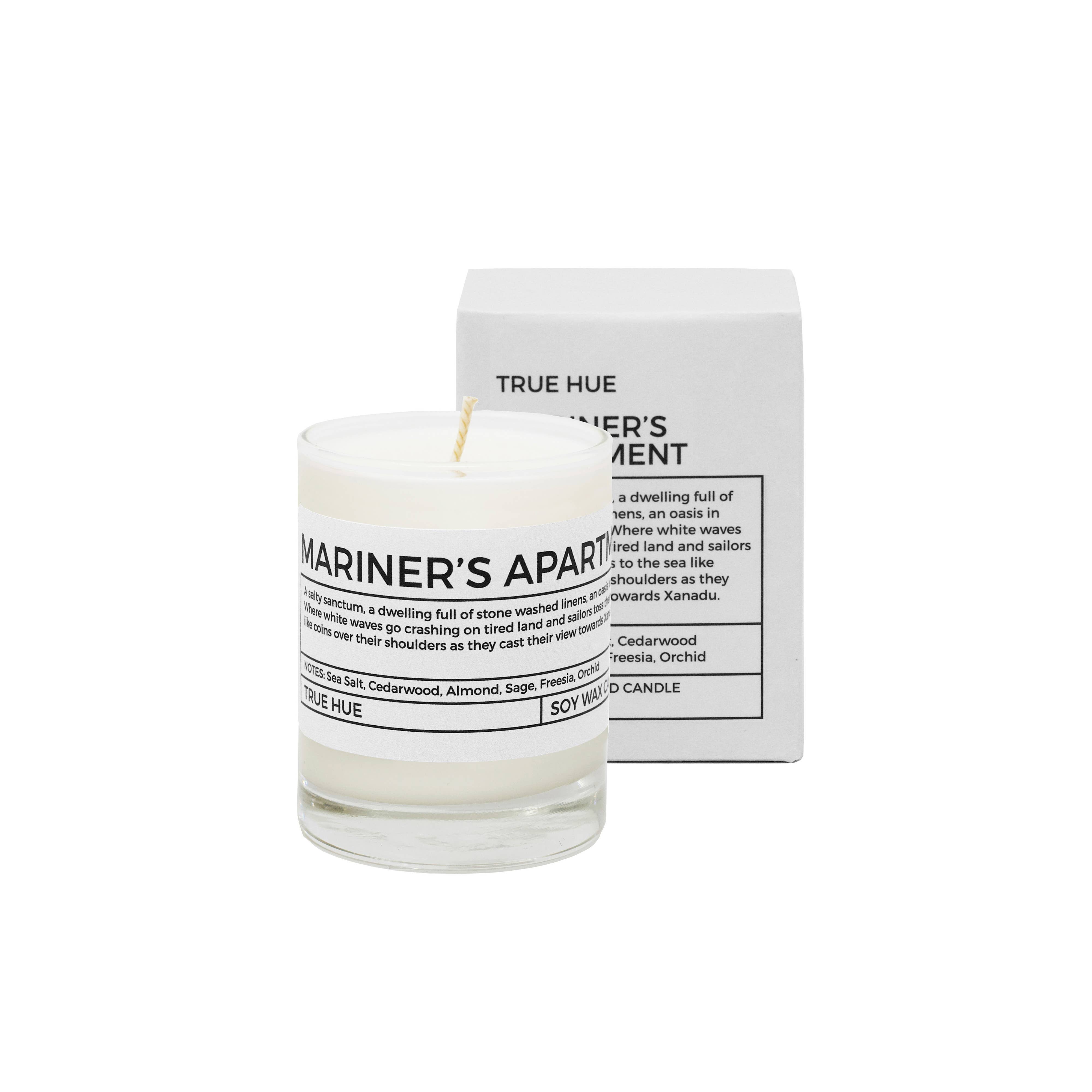 True Hue: Mariner's Apartment Mini Candle