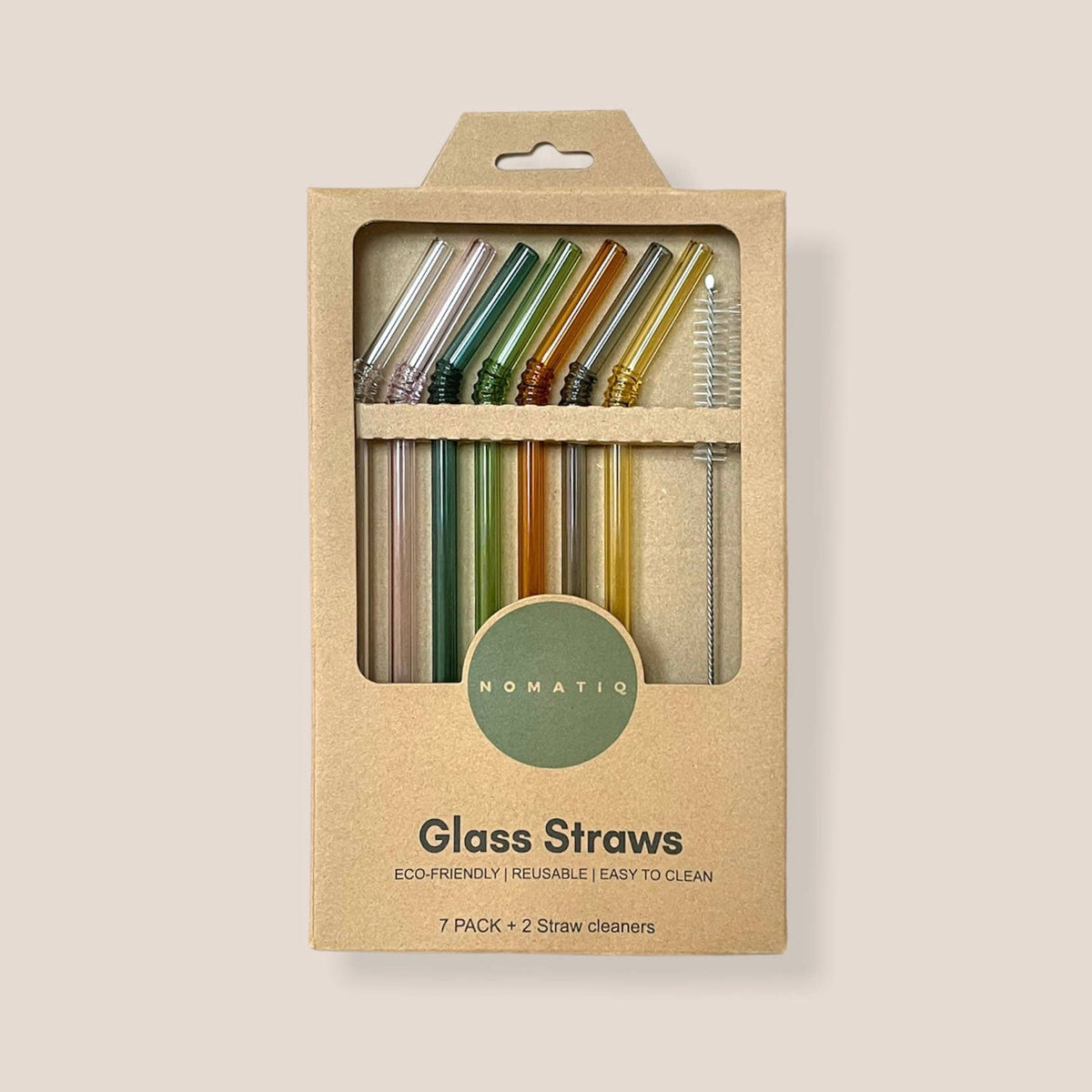 Borosilicate Glass Straw w/Bend (.25)