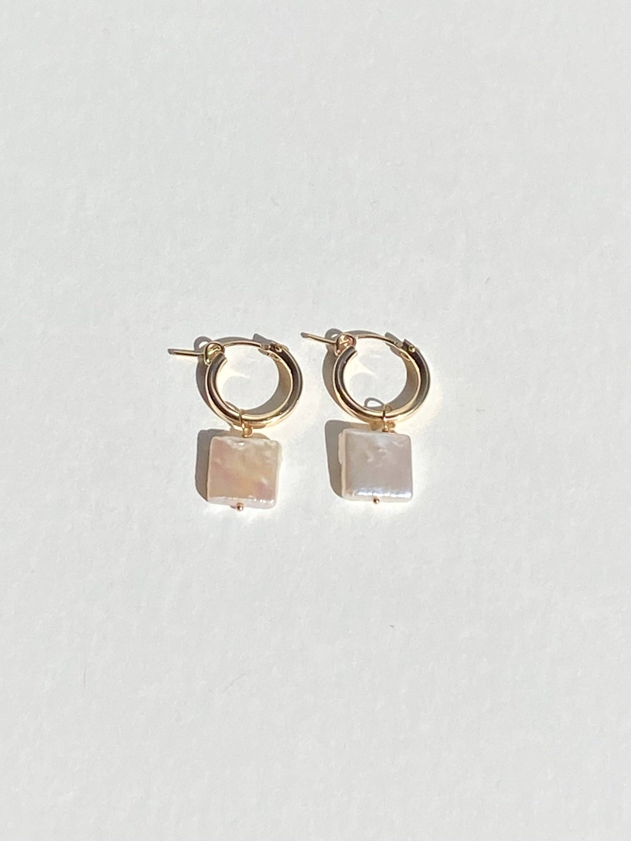 Dinah Pearl hoops