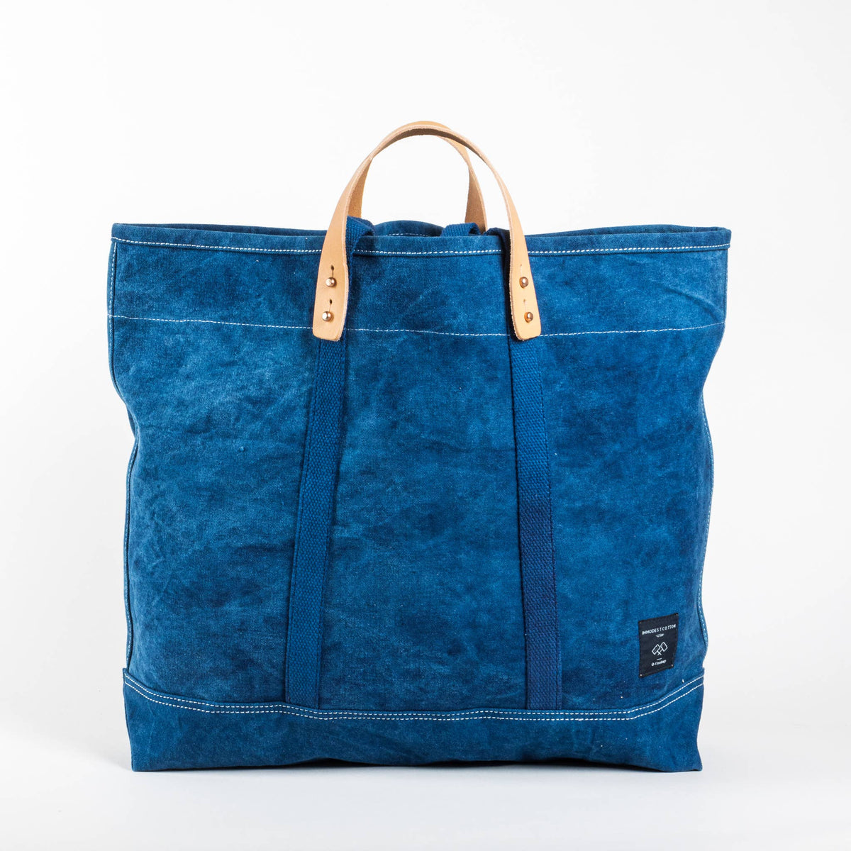 Large East West Tote Dark Indigo