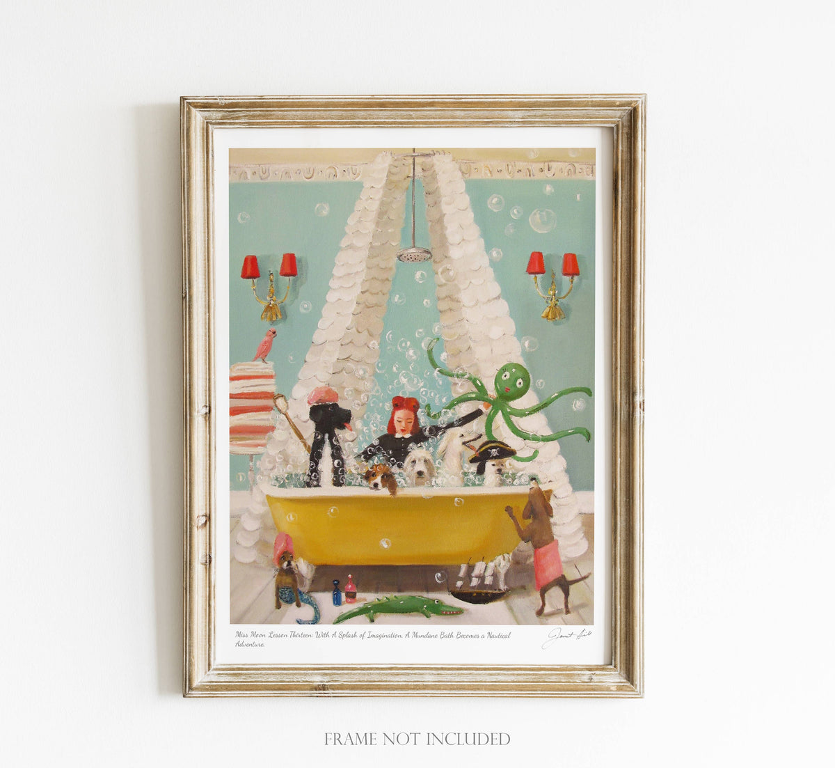 Miss Moon Lesson Thirteen 8.5&quot;x11&quot; Art Print
