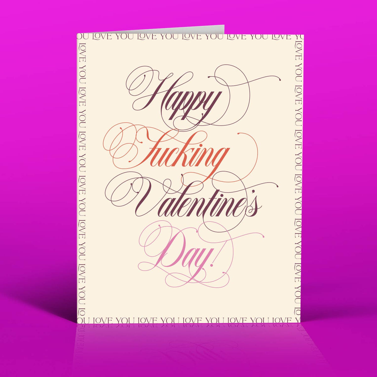 Happy Fing Valentine's Day! valentine card