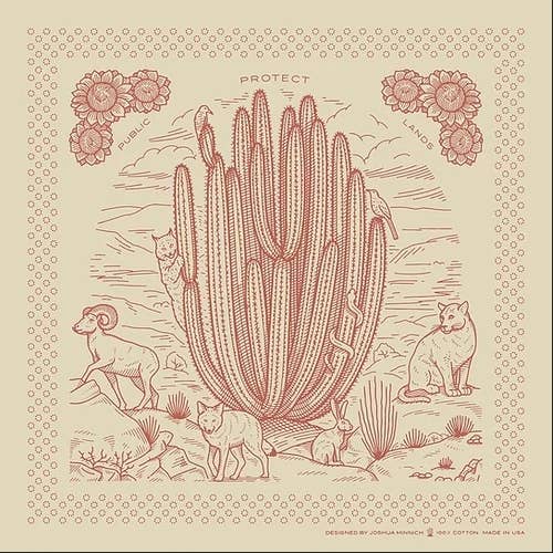 Bandana designed by Joshua Minnich