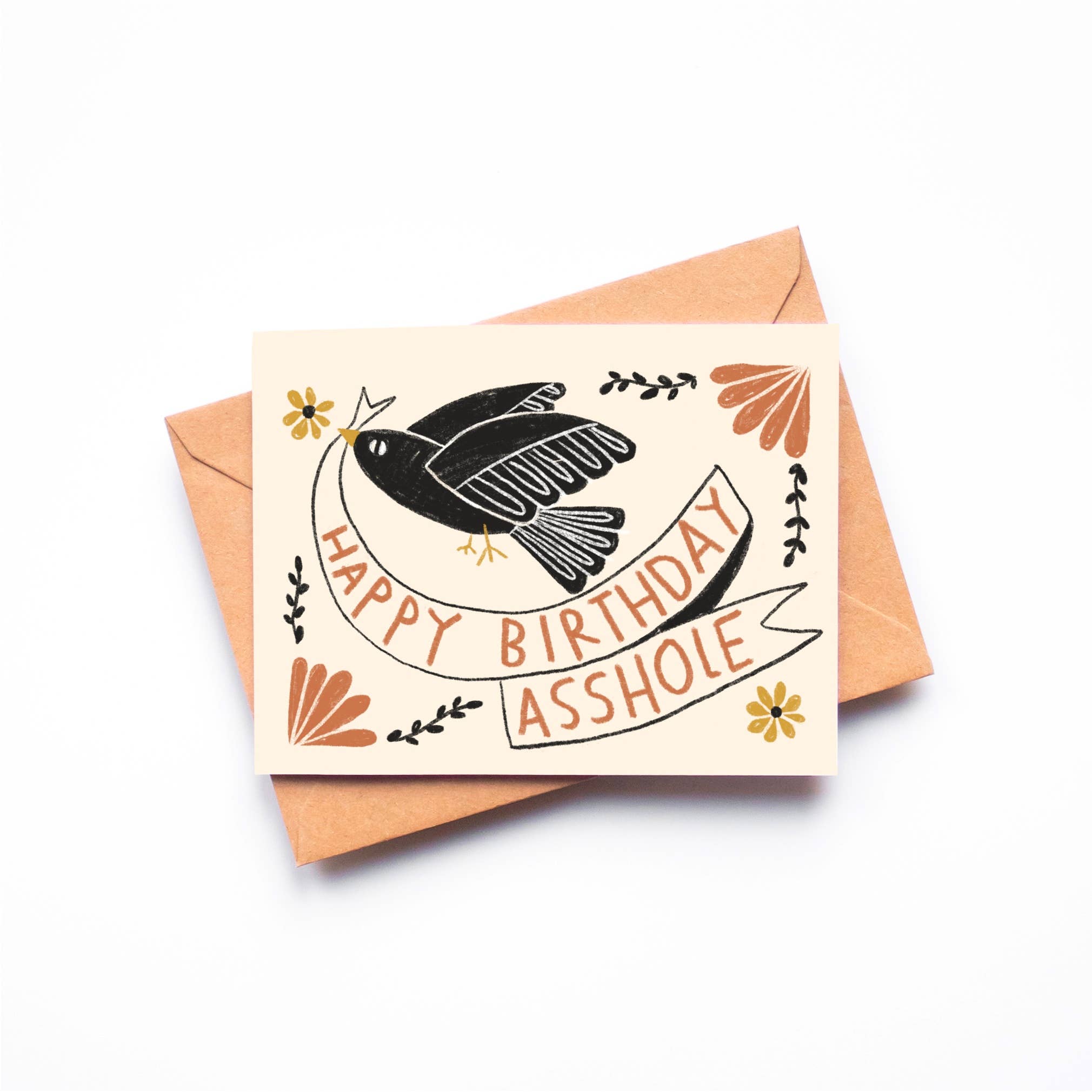 HAPPY BIRTHDAY ASSHOLE Birthday Card