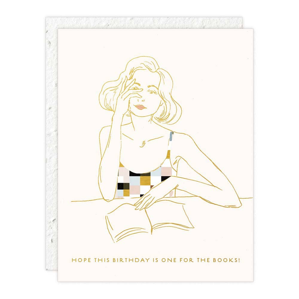 Book Lover - Birthday Card