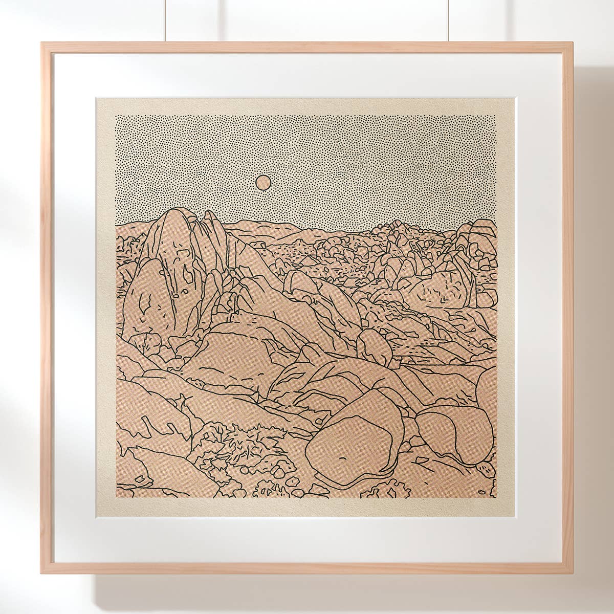 Desert Mountain #23 12x12
