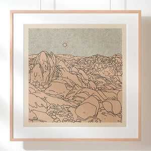 Desert Mountain #23 12x12