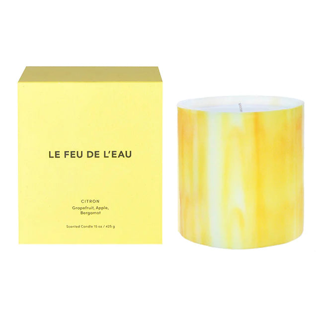 Le Feu de Leau Wax Jar Candles - Multiple Scents