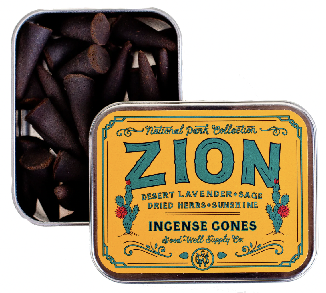 Good & Well Supply Co: Zion Incense - Desert lavender, sage & dried herbs