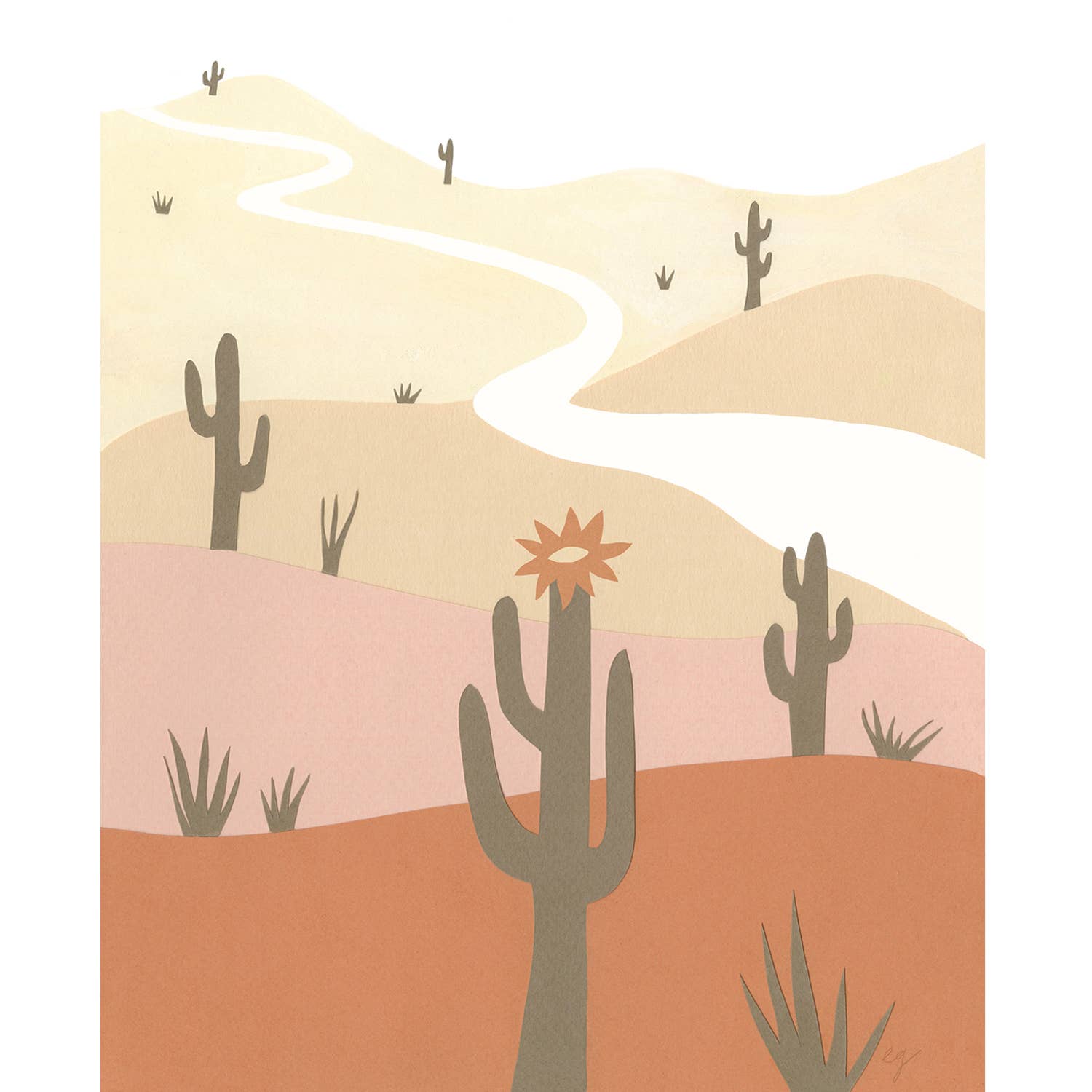 Saguaro Print