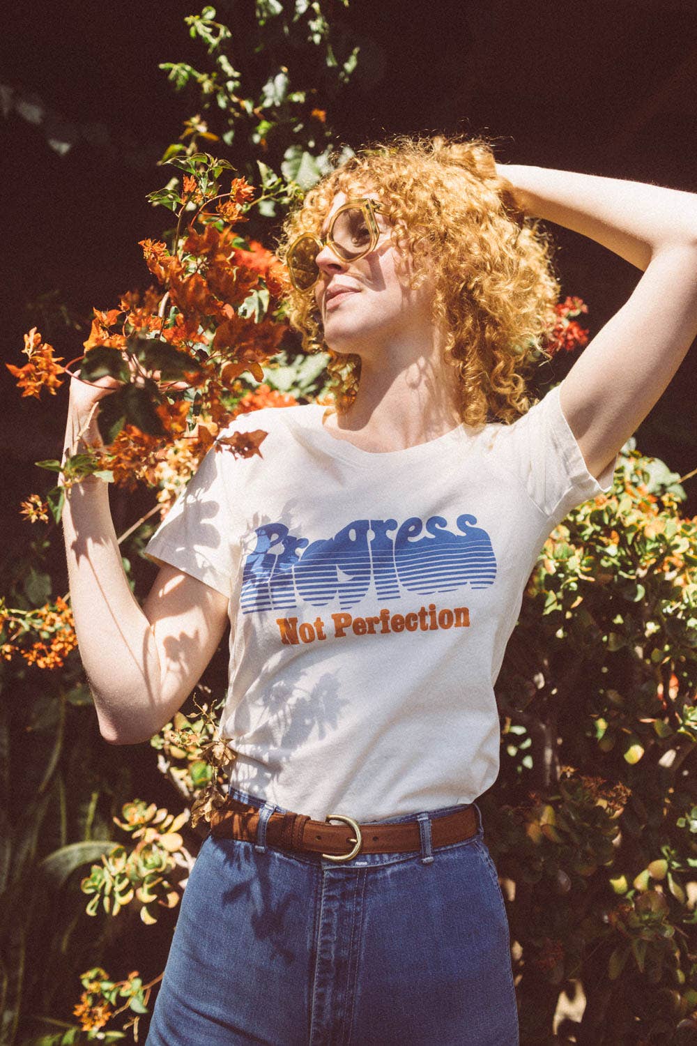 Progress Not Perfection | Fitted Crewneck