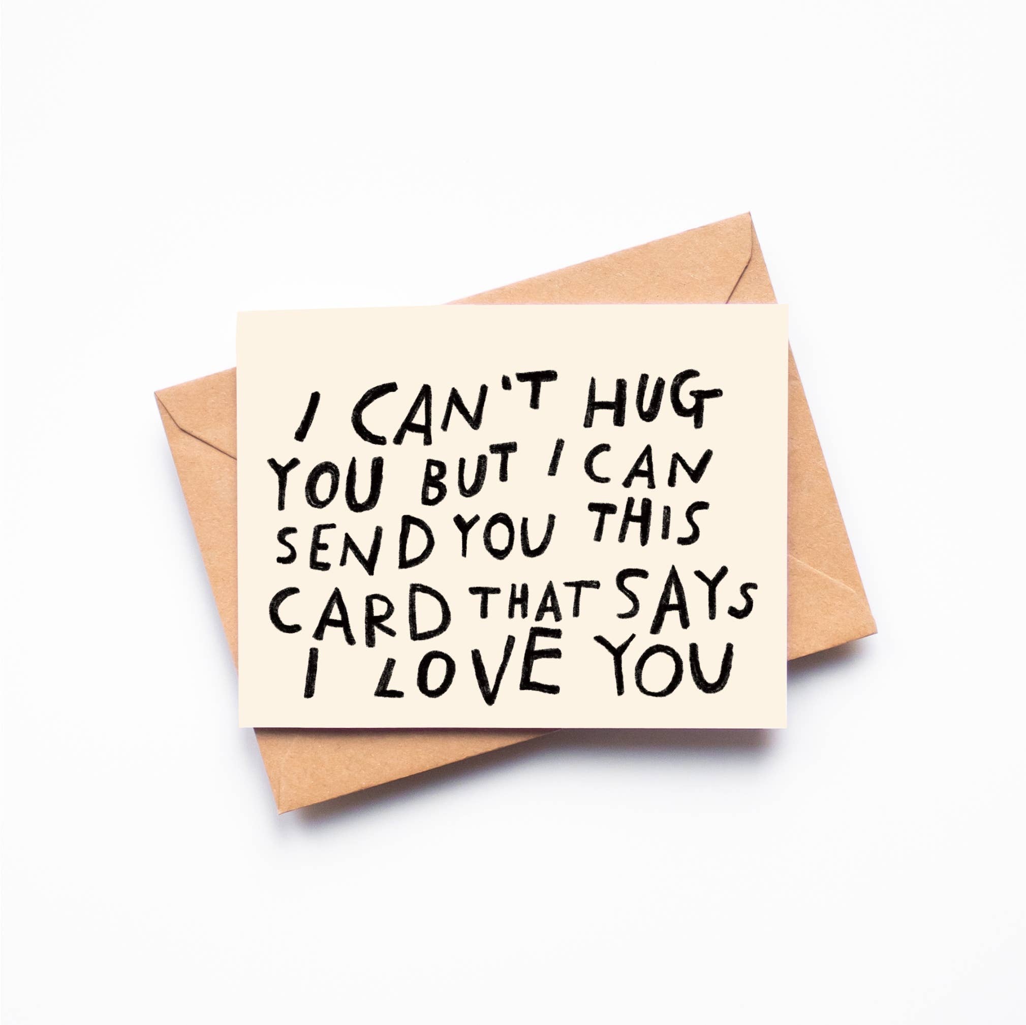 CAN’T HUG YOU Greeting Card