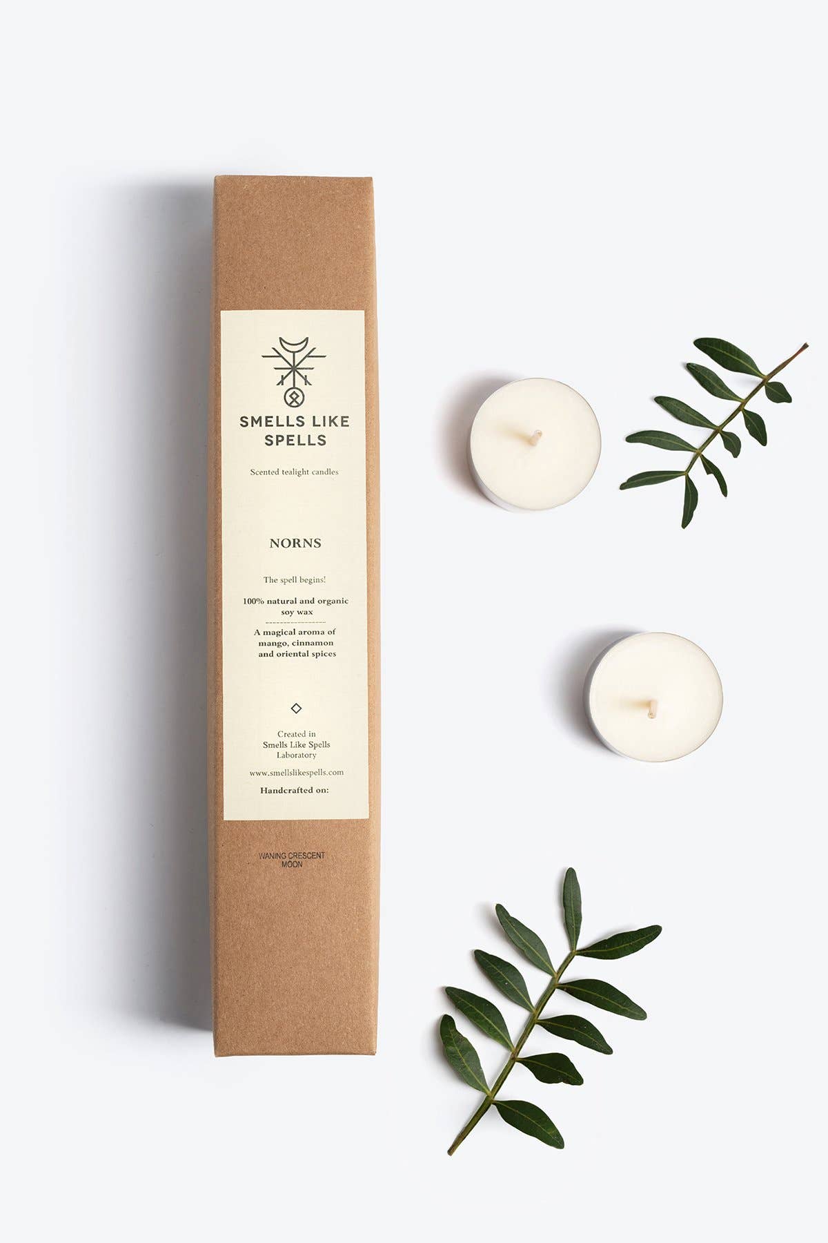 Scented tealight Candles NORNS