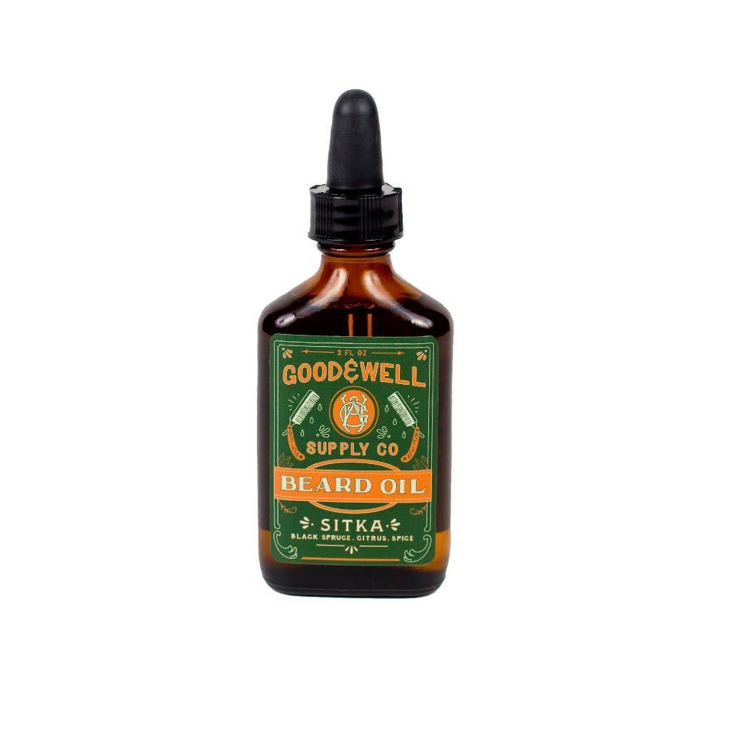 Good & Well Supply Co: Sitka Men's Beard Grooming Oil