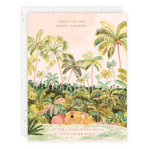Beach Lovers - Wedding + Engagement Card