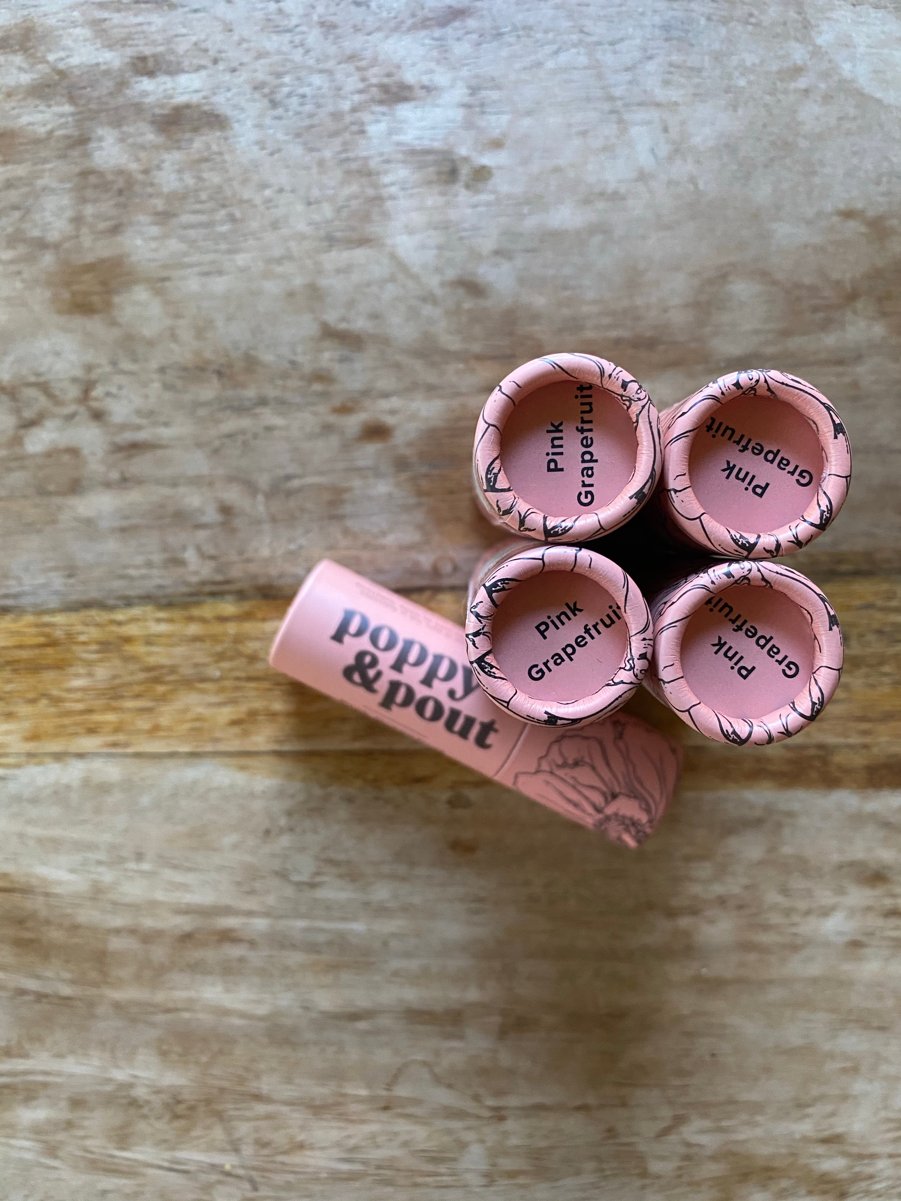 Poppy & Pout: Natural lip balms