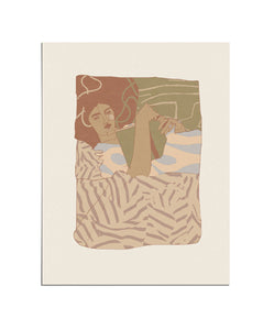 Romanticized lethargy print
