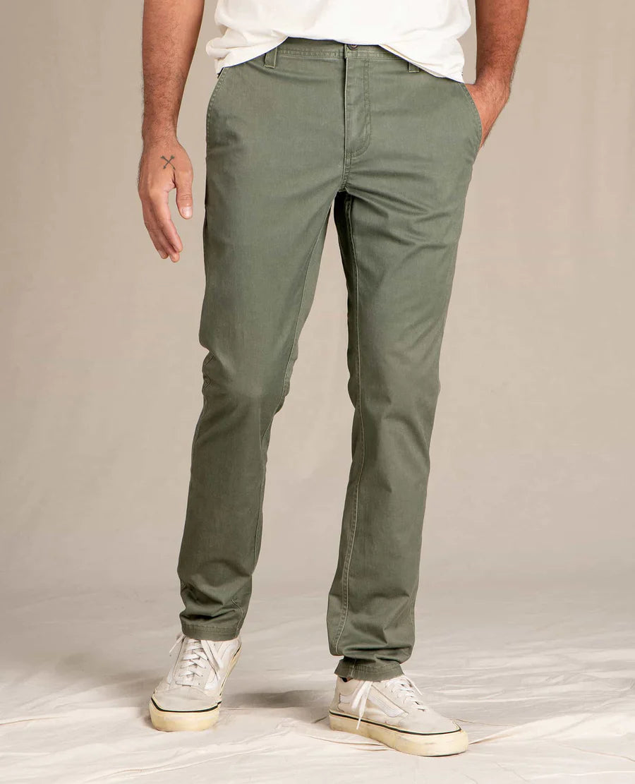 Mission Ridge: Chino Lean Pant (Beetle Vintage Wash)