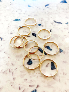 Midi Gold Filled Rings
