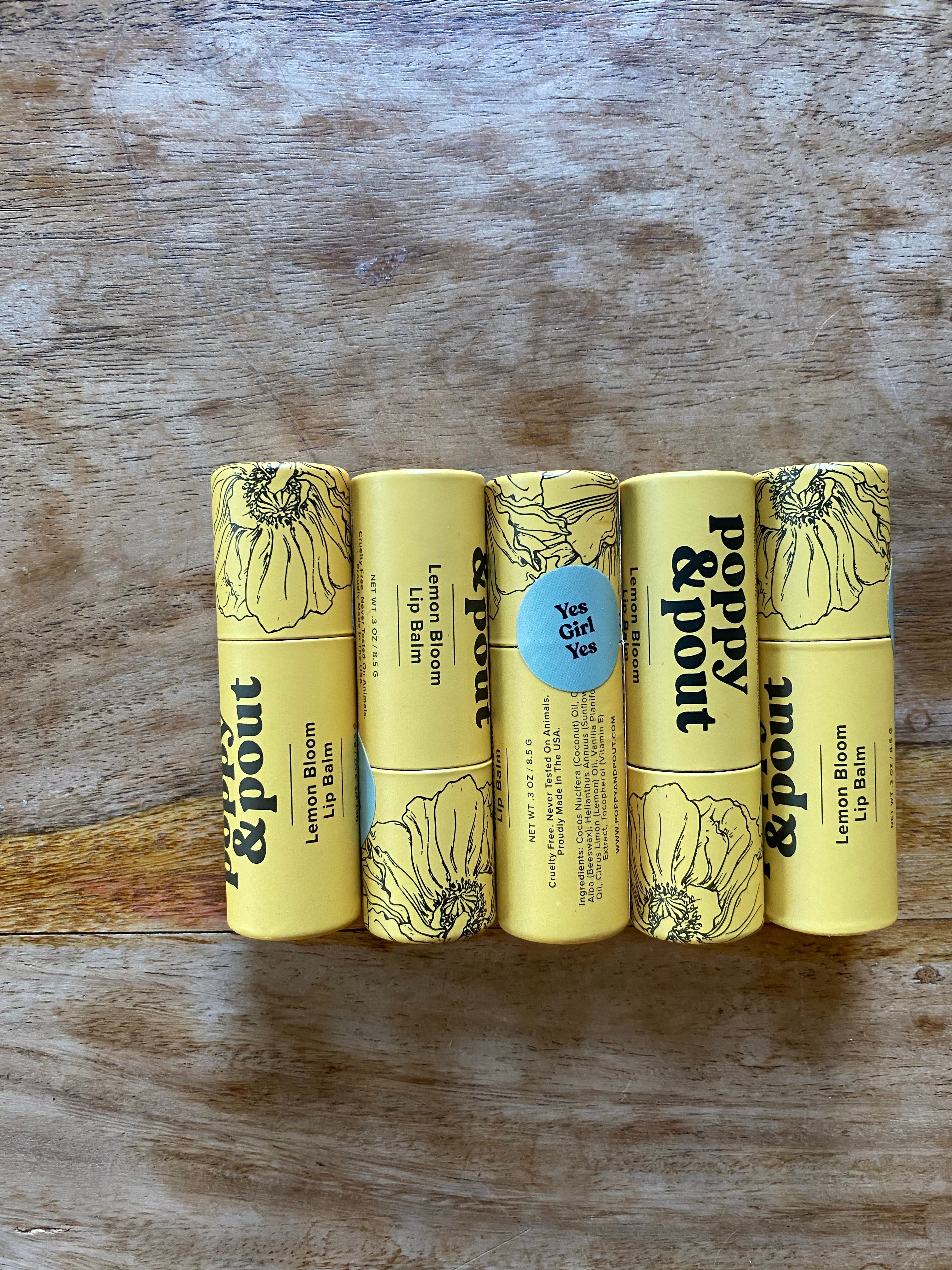 Poppy & Pout: Natural lip balms