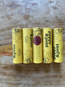 Poppy & Pout: Natural lip balms